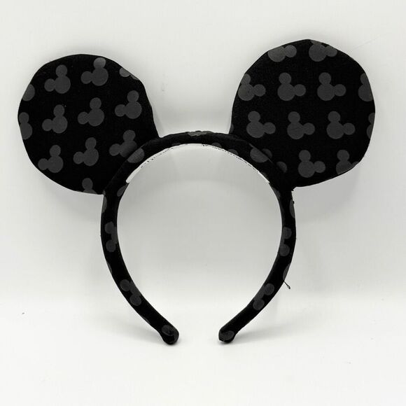 Disney Parks The Great PretendEars Mickey Mouse Printed Black Headband - OSFM - Picture 1 of 3